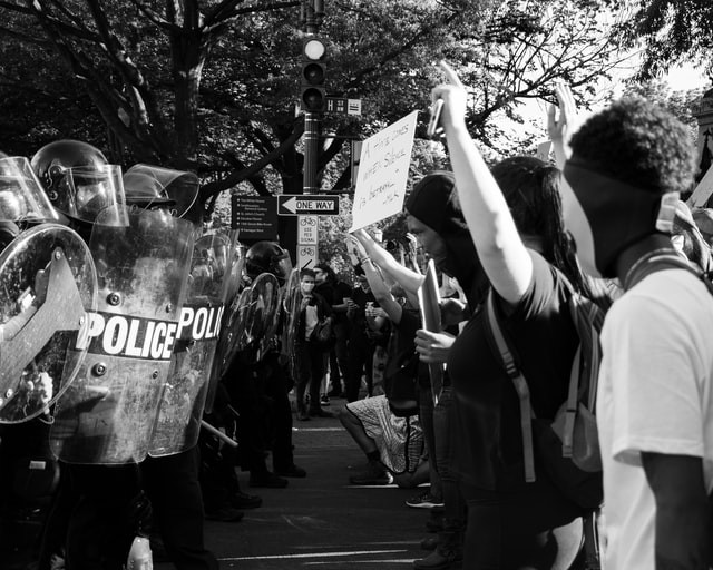 William Russell blog - International Life Insurance in times of global crisis blog banner - civil unrest in USA